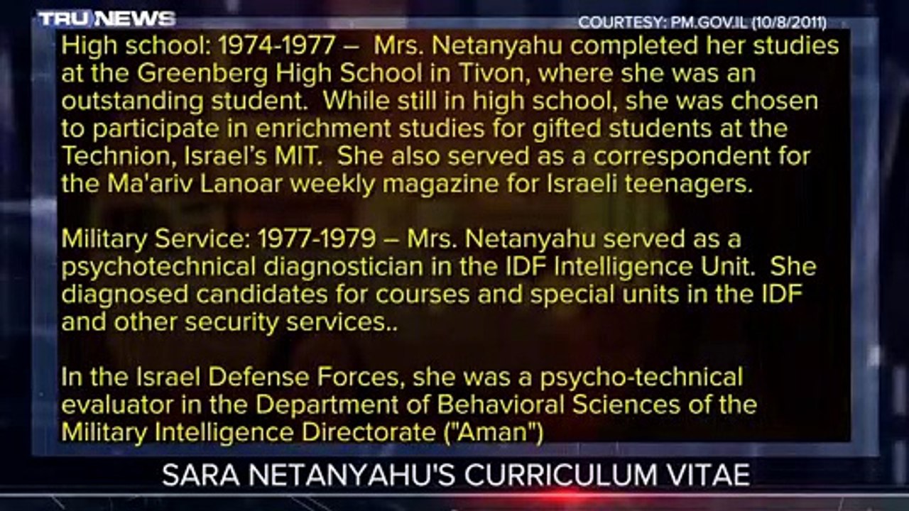 Sara Netanyahu Background