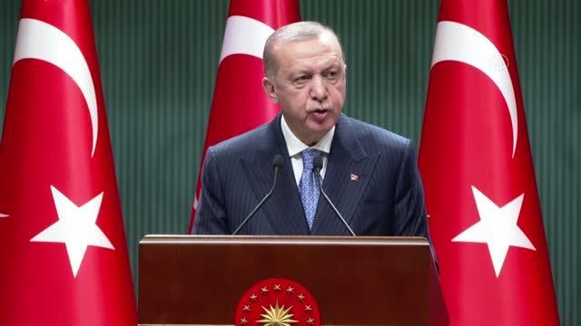 Son dakika haber: Cumhurbaşkanı Erdoğan: (Kovid-19) Çalışmaları süren yerli aşımız hazır hale gelene kadar yurt dışından aşı tedarikini sürdüreceğiz