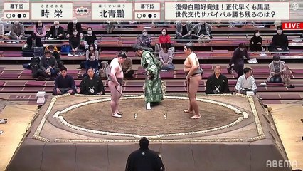 Tokisakae vs Hokuseiho - Haru 2021, Makushita - Day 2