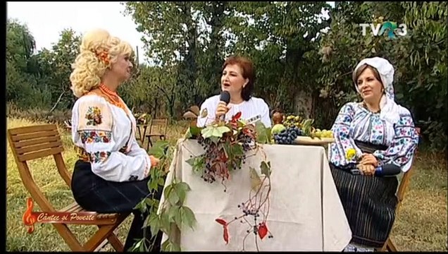 Elena Mandrescu si Laura Haidau in cadrul emisiunii „Cantec si poveste” - TVR 3 - 09.11.2019