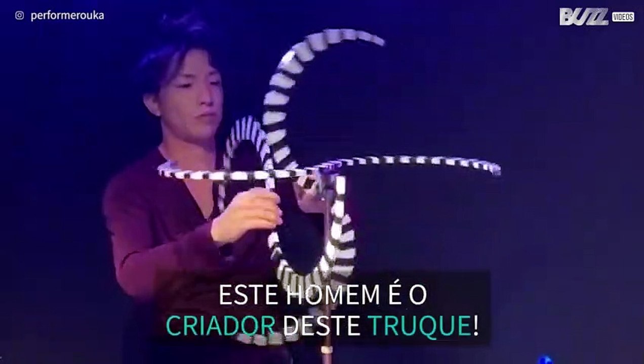 Artista cria truque visual impressionante!