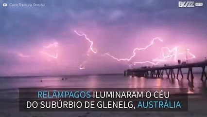 Incrível tempestade captada na Austrália