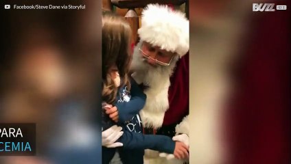Criança pede que Papai Noel cure sua prima doente