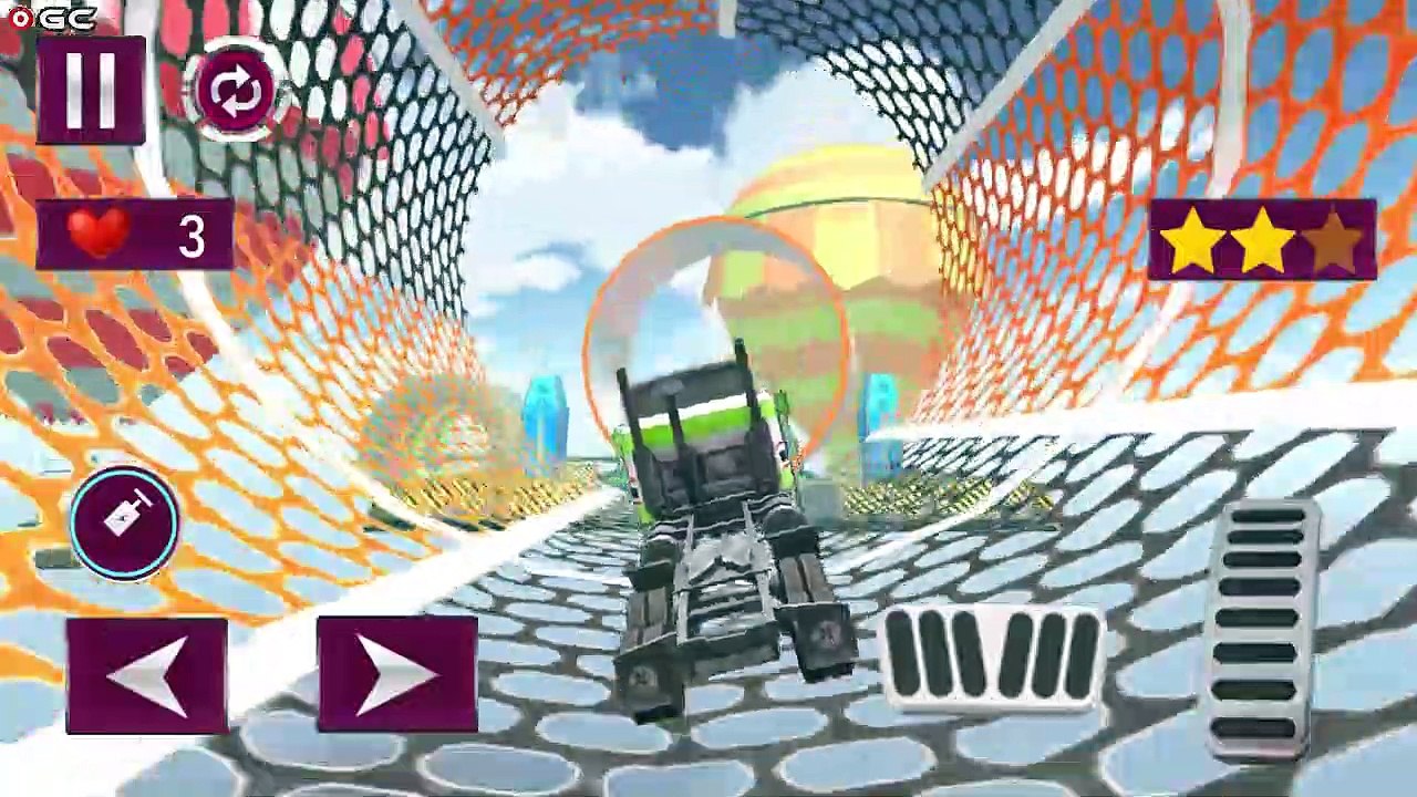 Extreme Ramp Truck Stunts 3D Car Games - Impossible GT Car Racing - Android GamePlay #2