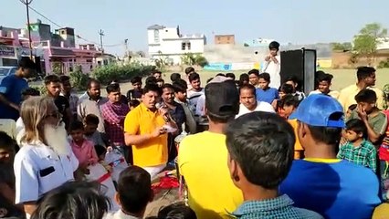 भाजपा नेता रवि गुप्ता ने बढ़ाया खिलाड़ियों का उत्साह