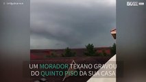 Cidadão filma aproximação de tornado no Texas