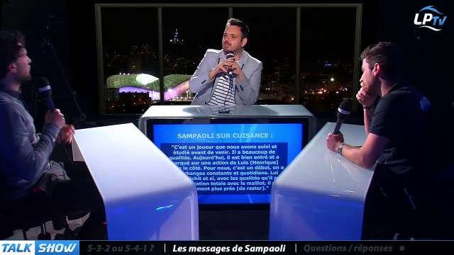 Talk Show du 15/03, Partie 3 : Quels messages Sampaoli est-il capable de faire passer ?