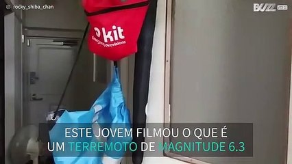 Terramoto em Tóquio sentido no 11º andar