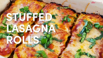 How to Make Giada De Laurentiis' Stuffed Lasagna Rolls