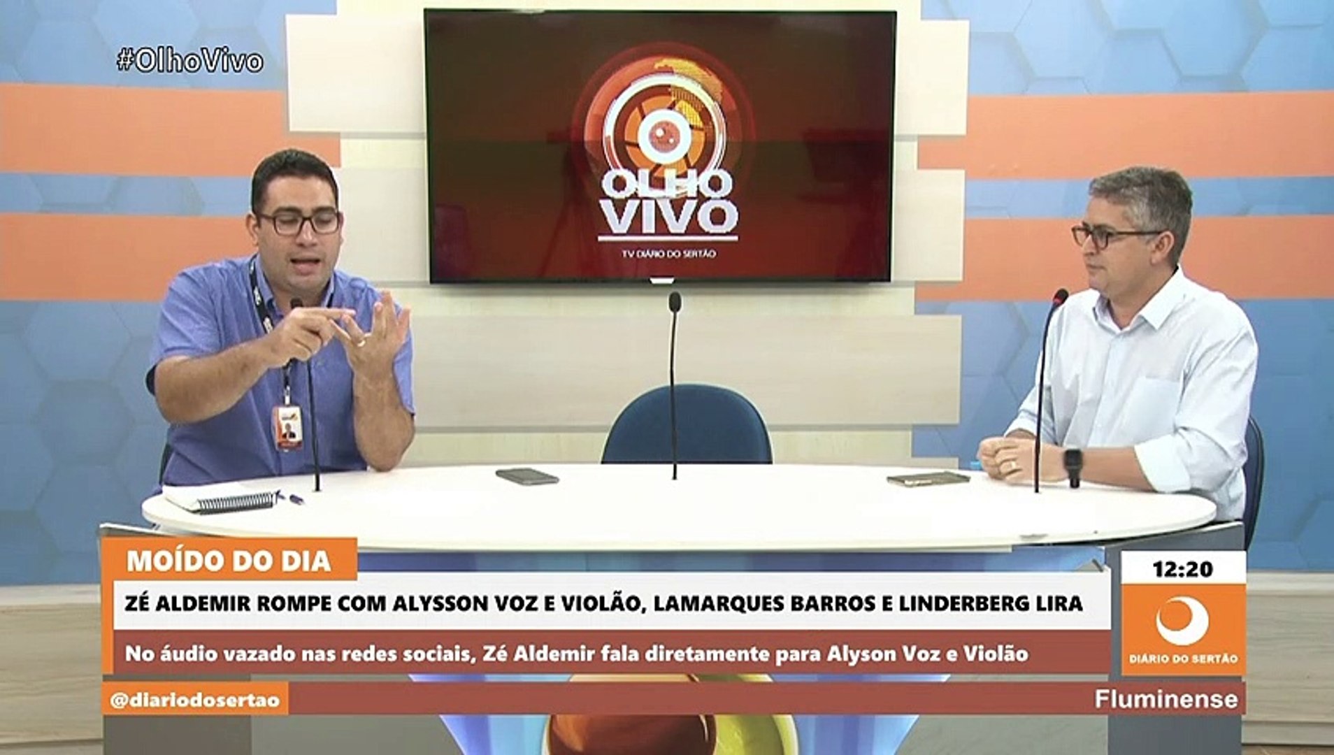Em áudio vazado, Zé Aldemir acusa vereadores de formar G6 e chama Marcos Barros de desagregador