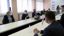 NOVİ PAZAR - Türkiye'nin Belgrad Büyükelçisi Bilgiç, Sancak bölgesine veda ziyaretinde bulundu