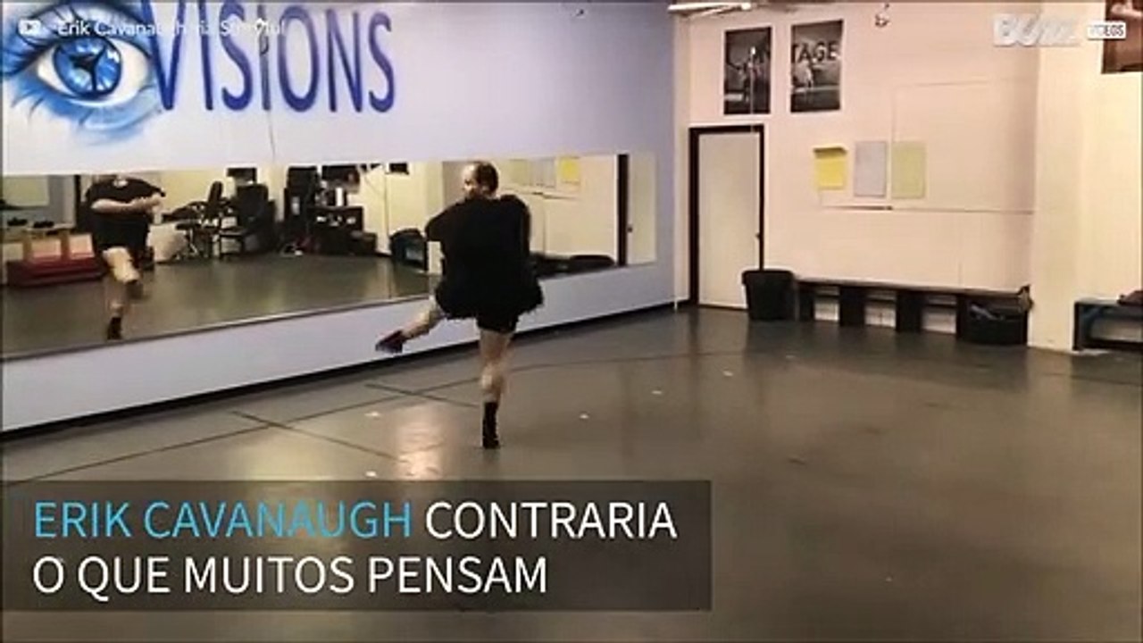 Um dançarino incomum... mas muito talentoso!