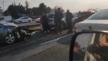 Son dakika haberleri | Silivri'de zincirleme kaza: 2 ağır yaralı