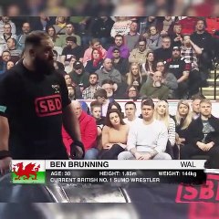 Britain's Strongest Man competition at Sheffield Arena