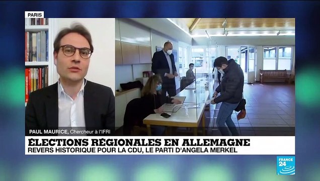 Elections Régionales en Allemagne : revers historique pour la DCU, le parti d'Angela Merkel