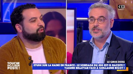 "Vous êtes le bouffon du roi": le débat tendu entre Guillaume Bigot, politologue et Yassine Belattar