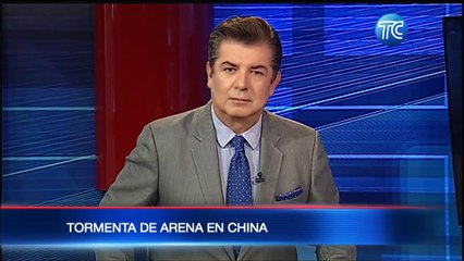 Tormenta de arena en China