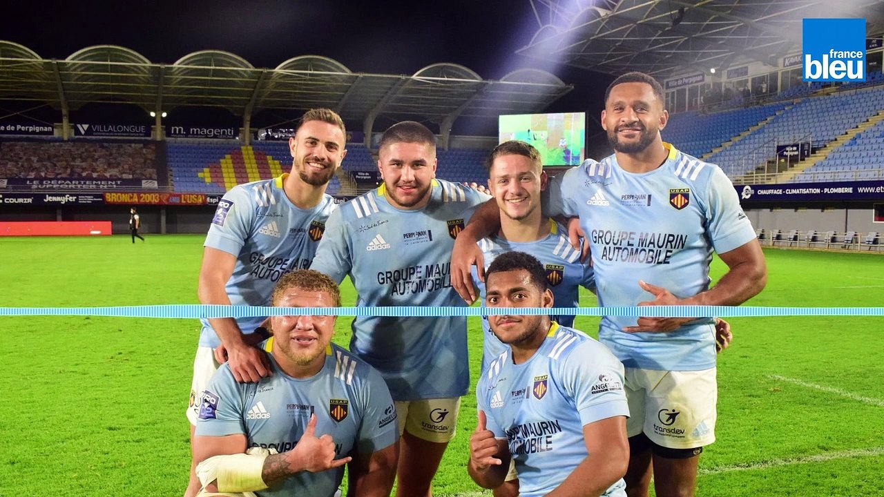 Les_débuts de_Mateo_Jeune_Joly à l'USAP avec les commentaires de France Bleu Roussillon