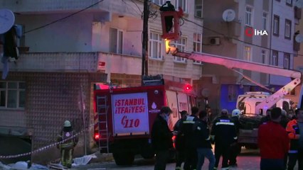 Gaziosmanpaşa’daki patlama anı güvenlik kamerasına yansıdı