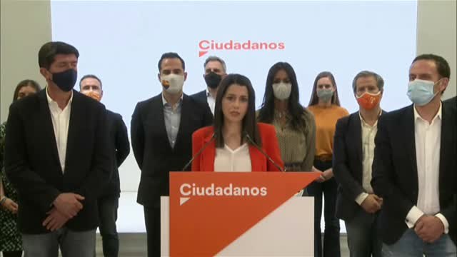 Arrimadas: Lamento no haber sabido transmitir a los españoles la situación tan grave que se producía en Murcia