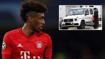 Bayern Münih'te Kingsley Coman, Mercedes marka araçla geldiği için tesislere alınmadı