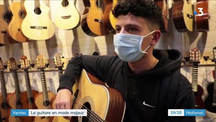 Loisirs : en période de Covid, la guitare retrouve du succès
