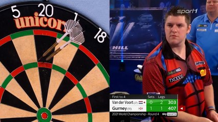 Daryl Gurney vs Vincent van der Voort _ Round 4 _ World Darts Championship 2021
