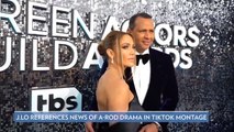 Jennifer Lopez References News of Her Relationship Drama with Alex Rodriguez in TikTok Montage