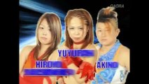 (6/13/10) AKINO, Hiroyo Matsumoto & Ran YuYu vs. Ayumi Kurihara, Dynamite Kansai & Sonoko Kato