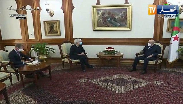 رئيس الجمهورية عبد المجيد تبون يستقبل سفيرة جمهورية ألمانيا الإتحادية