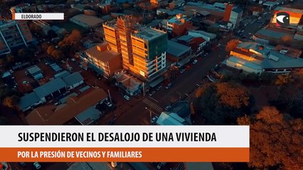 Por la presión de vecinos y familiares, suspendieron el desalojo de una vivienda en Eldorado
