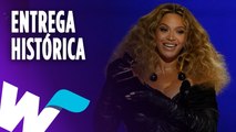 Beyoncé hizo historia en la LXIII entrega de los Grammy.