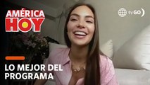América Hoy: Natalie Vértiz cuenta detalles de su embarazo y muestra su pancita