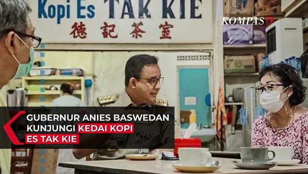 Ngopi di Glodog, Anies: Tidak Ada yang Mengira Saya Mirip Anies Baswedan