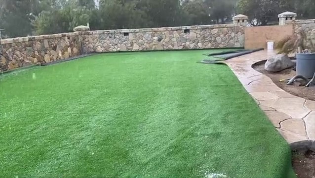 Southern California pelted by hail amid thunderstorms