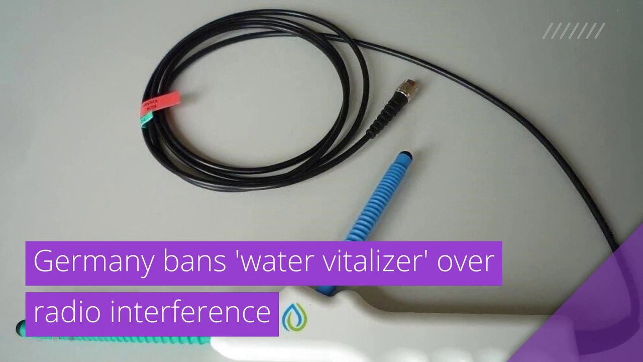 Germany bans 'water vitalizer' over radio interference, and other top stories in strange news from March 16, 2021.