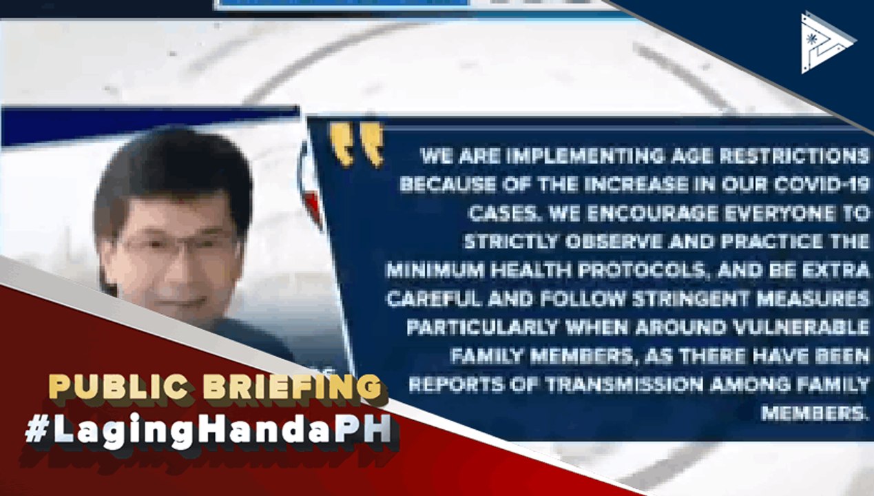 #LagingHanda | Ipagbabawal ng MMDA ang paglabas ng mga menor de edad sa loob ng dalawang linggo  Alamin ang latest na COVID-19 updates sa www.ptvnews.ph/covid-19