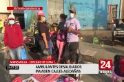 Cercado de Lima: comerciantes ambulantes invaden calles y no respetan normas sanitarias