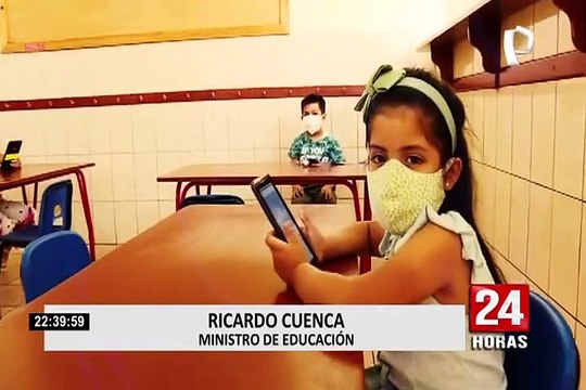 Minedu: 22% de escuelas podría reanudar clases presenciales en abril