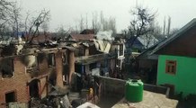 Several houses damaged in Shopian gunfight