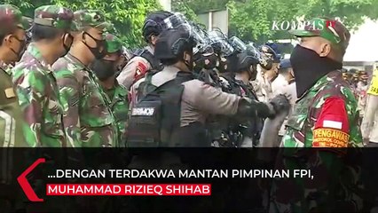 Amankan Sidang Rizieq, Polisi: Tidak Ada yang Membawa Senjata Api
