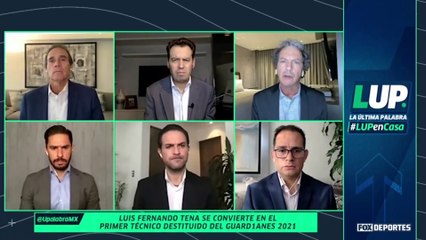 Luis Fernando Tena, el primer cesado del Guard1anes 2021: LUP