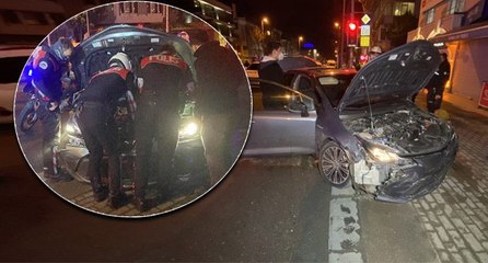 İstanbul’da hareketli dakikalar: Polis kovalamacası kazayla bitti