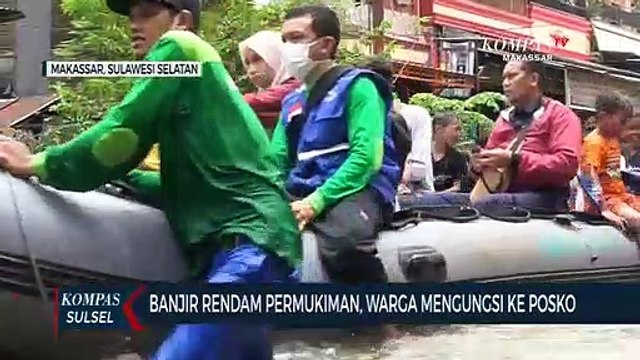 Banjir Di Blok 8 Dan 10 Perumnas Antang, 284 Jiwa Mengungsi