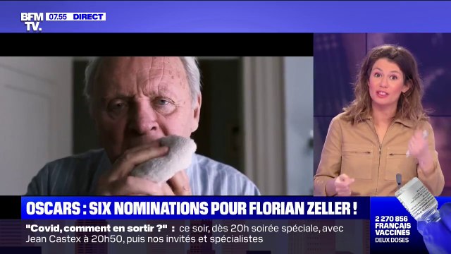 Le réalisateur français Florian Zeller nommé six fois aux Oscars pour son film The Father