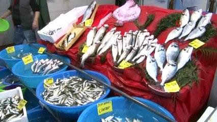 Av yasağı öncesi balık tezgahlarında bolluk yaşanıyor