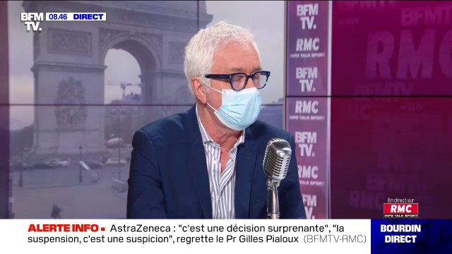 Pr Gilles Pialoux: en réanimation, la moyenne d'âge diminue, 25% ont moins de 65 ans
