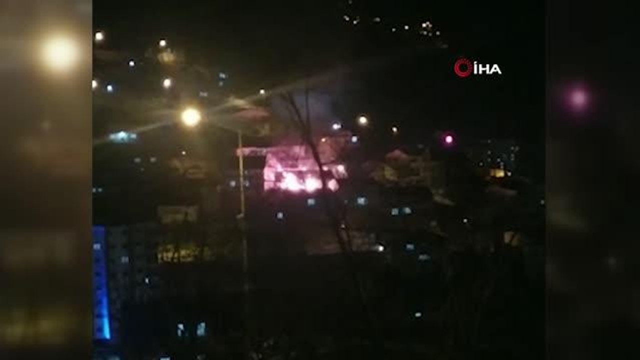 Gümüşhane'deki yangın kundaklama çıktı