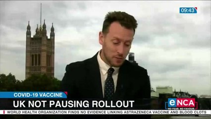 UK not pausing AstraZeneca vaccine rollout