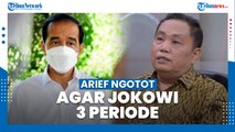 Arief Poyuono Tetap Ngotot agar Joko Widodo Bersedia Menjabat Presiden 3 Periode